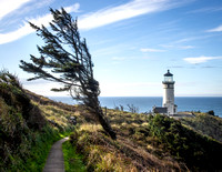 North Head Lighthouse on a Sunny Day